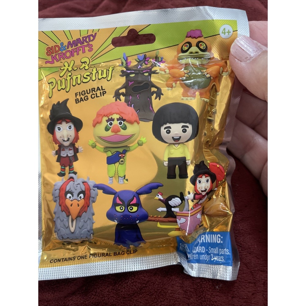 Sid & Marty Krofft H.R. Pufnstuf Witchiepoo 3D 3" Figural Bag Clip 2025 Mystery - Picture 5 of 11